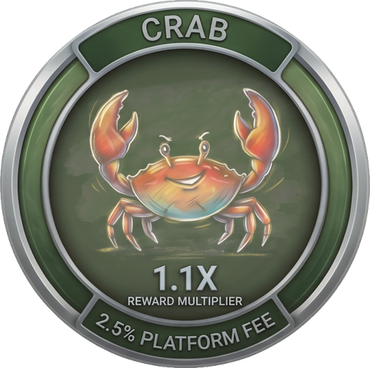 Crab tier badge