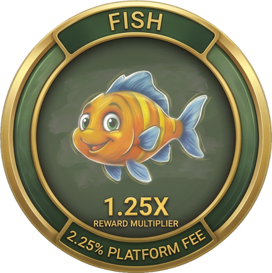 Fish tier badge